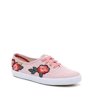 Keds Pink Floral Champion Sneakers